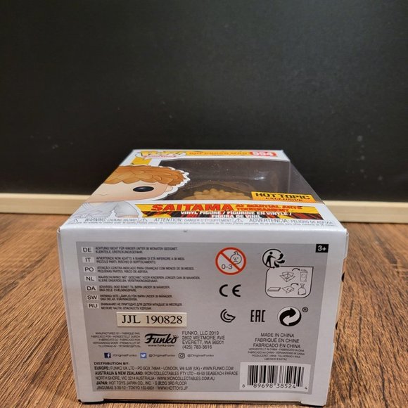 One Punch Man Saitama at Marial Arts Tournament Hot Topic Exclusive Funko Pop - Picture 6 of 9